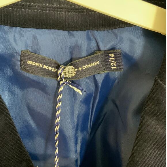 Brown Bowen & Company The Gentleman's Jacket- Bulls Bay Blue Corduroy - Picture 5 of 6